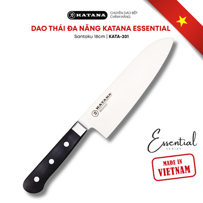 Dao thái đa năng thương hiệu cao cấp KATANA Essential Santoku - KATA201 (180mm)