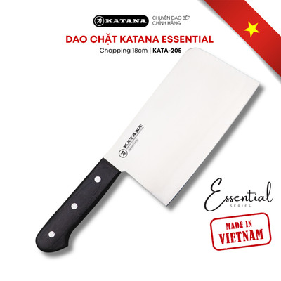 Dao chặt chuyên dụng KATANA Essential Chopping - KATA205 (180mm) - Dao chặt - 18 cm