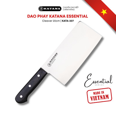 Dao phay băm thái thịt cá KATANA Essential Cleaver - KATA207 (200mm)