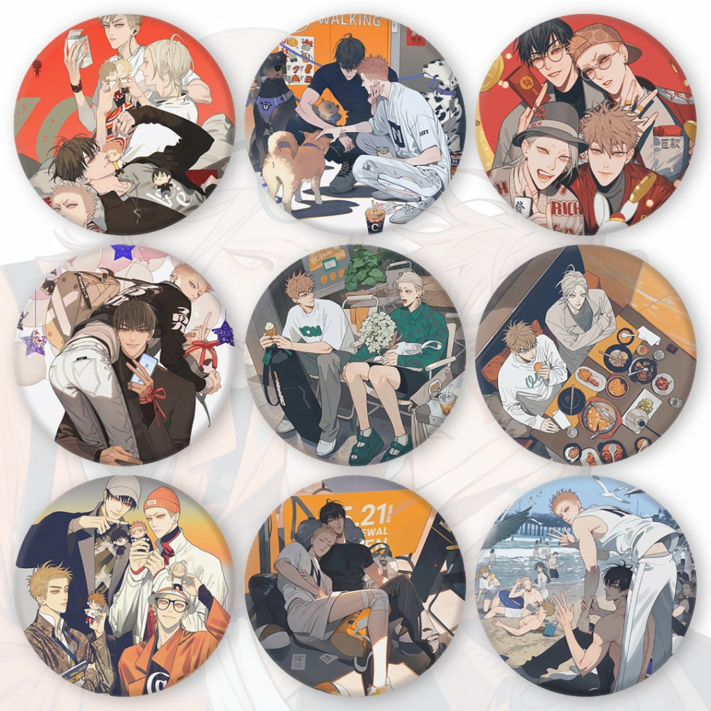 Huy Hiệu 19 DAYS badge treo balo túi xách BL boylove