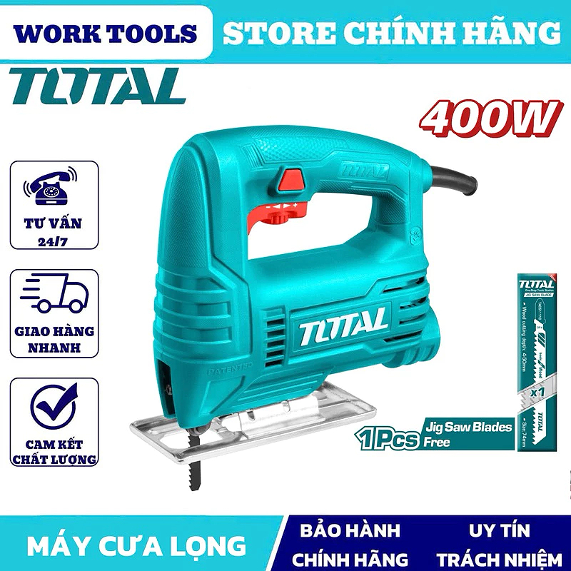 TOTAL Máy cưa lọng 400W (supper select) TS2045565