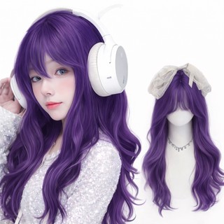 (HOẢ TỐC) Tóc Giả Nguyên Đầu Nữ Xoăn Dài 65cm Có Da Đầu - TG982