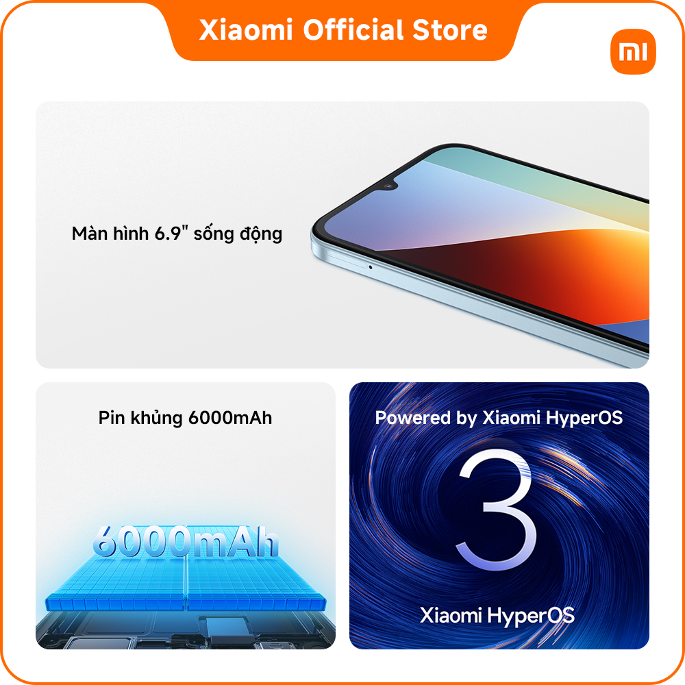 Điện thoại thông minh REDMI A7 Pro | Pin khủng 6000mAh| Màn hình 6.9" sống động | BigBuy360 - bigbuy360.vn