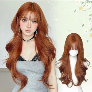 (HOẢ TỐC) Tóc Giả Nguyên Đầu Nữ Xoăn Dài 65cm Có Da Đầu - TG982