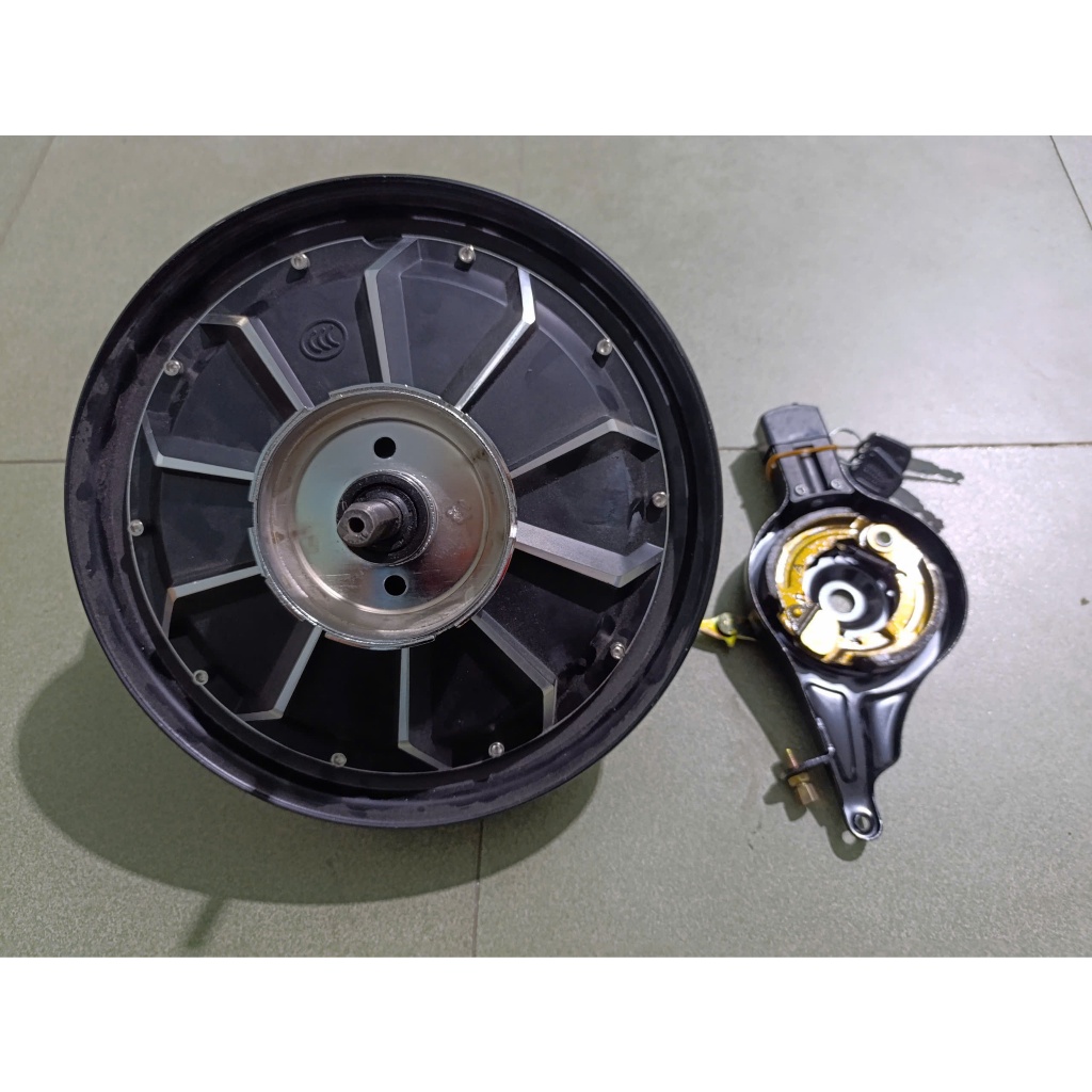 Động cơ xe điện 48V 500W – Mô tơ bánh 14 inch dùng cho xe đạp điện, xe máy điện