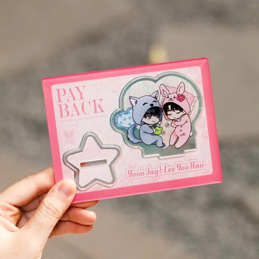 [Goods BL] Standee chibi Payback Valentine