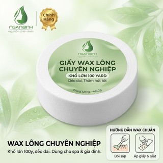 Giấy Wax Lông Dán Tẩy Lông Tại Nhà Tiện Lợi, Hỗ Trợ Làm Sạch Lông, Mịn Da