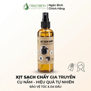 Xịt Ủ Sạch Chấy Và Trứng Chấy, Hỗ Trợ Loại Bỏ Trứng Chí Hết Ngứa Da Đầu Cho Bé