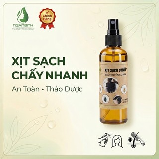Xịt Ủ Sạch Chấy Và Trứng Chấy, Hỗ Trợ Loại Bỏ Trứng Chí Hết Ngứa Da Đầu Cho Bé
