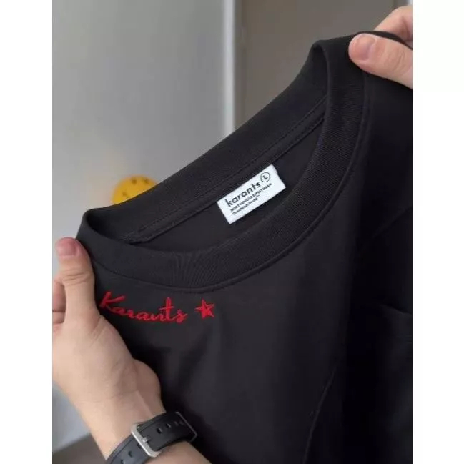 Áo Thun Thêu Sắc Nét Oversize Unisex Nam Nữ Hình-Local Brand StreetWear Hottrend Boy Phố 2026. | BigBuy360 - bigbuy360.vn