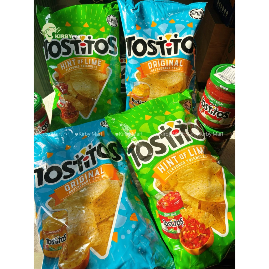 Bánh Nachos Tostitos Mỹ 283.5g – Original Restaurant Style & Hint Of Lime – snack ngô giòn ngon hơn 