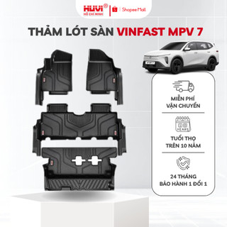 Thảm lót sàn xe Vinfast MPV 7 (2026+) nhựa TPE tràn viền chính hãng HUVI Hồ Chí Minh
