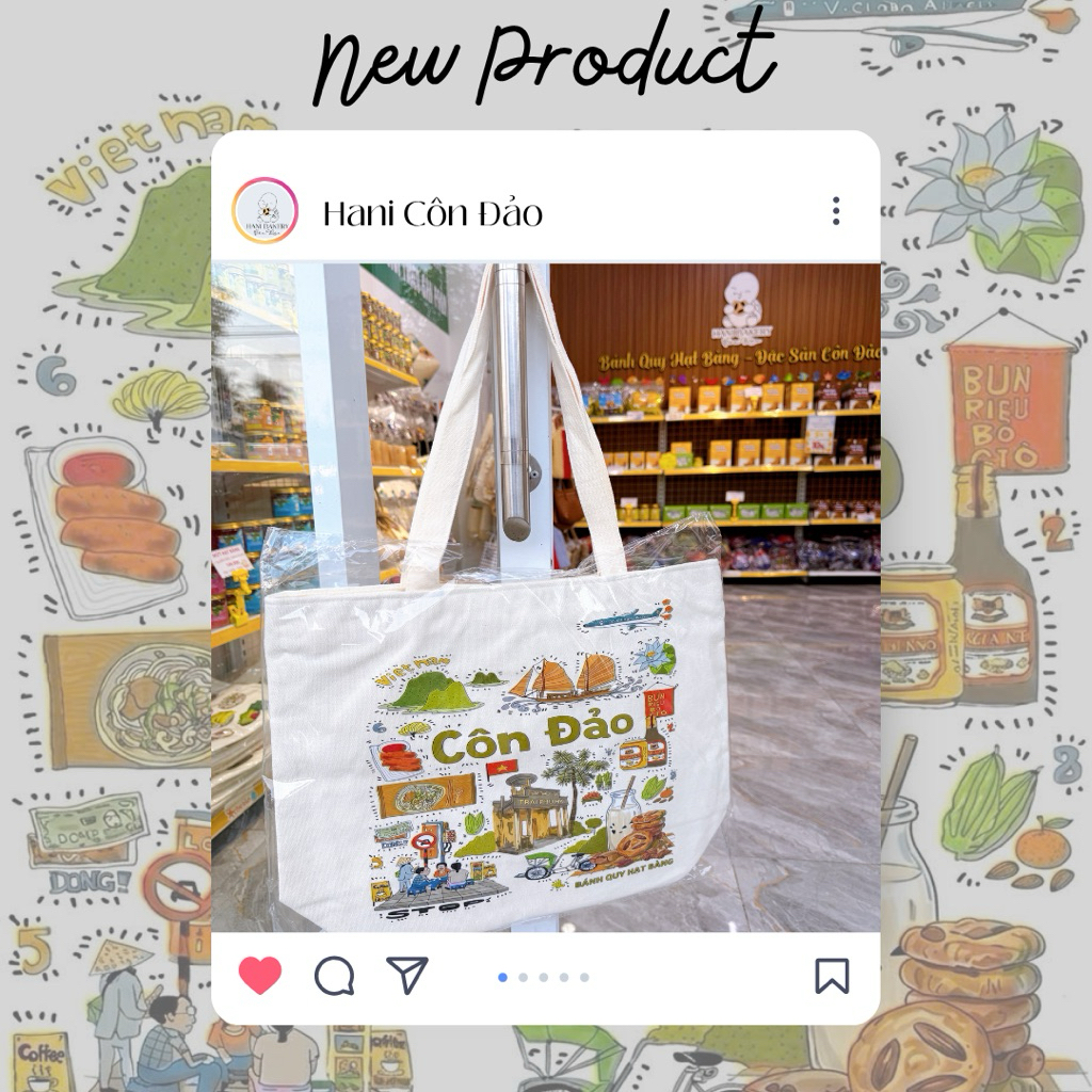 Túi Canva Côn Đảo