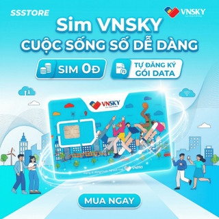 [HẠN TRỌN ĐỜI] Sim 0Đ VNSKY Mobile - Nhận SMS Cuộc gọi 2 Chiều -  Sóng khỏe