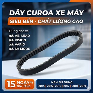 Dây curoa dây đai truyền động xe máy vario150/ab110/ ab125/lead125/pcx/Scr/atila/Piagio/SH việt/vario125/vision