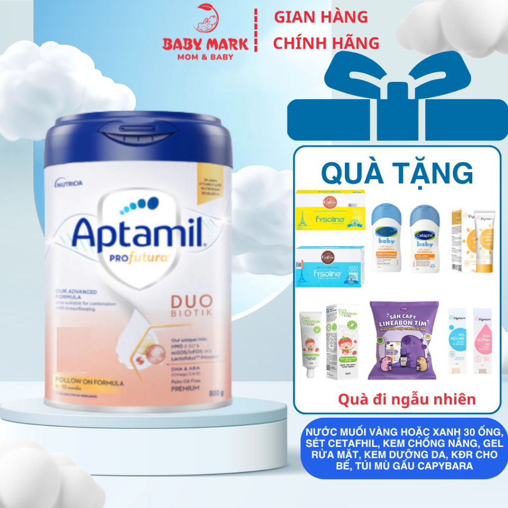 Sữa  Aptamil Profutura Duobiotik HÀ LAN - 800g Cho Bé