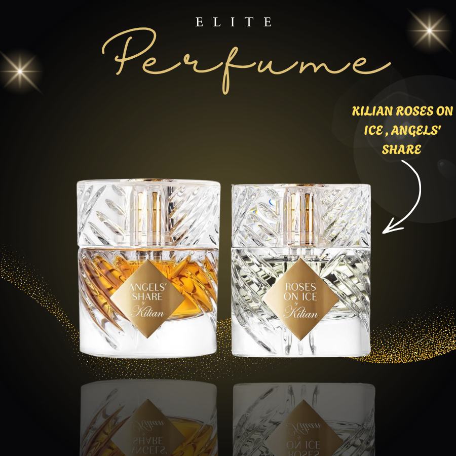[ Chính Hãng] Nước Hoa Unisex Kilian Roses On Ice, Kilian Angels' Share- Tối giản