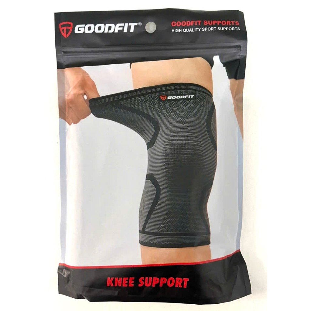Bó gối thể thao, băng gối GoodFit GF518K co giãn 4 chiều (1 Đôi)