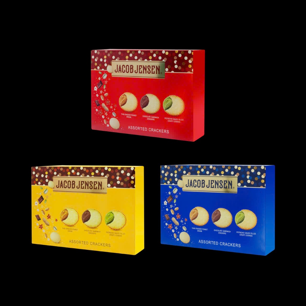 TM-Bánh quy Jacob Jensen Assorted Crackers 435g