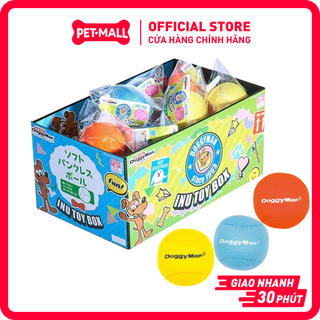Đồ Chơi Bóng Mềm Đặc Ruột Size Nhỏ Cho Chó Doggyman InuToyBox Soft Punkless Balls Petmall