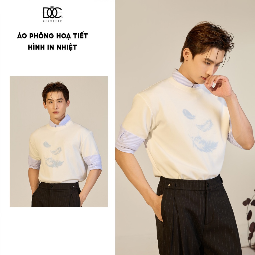 ÁO PHÔNG NAM HÀN QUỐC ĐỘC MENSWEAR - AP803