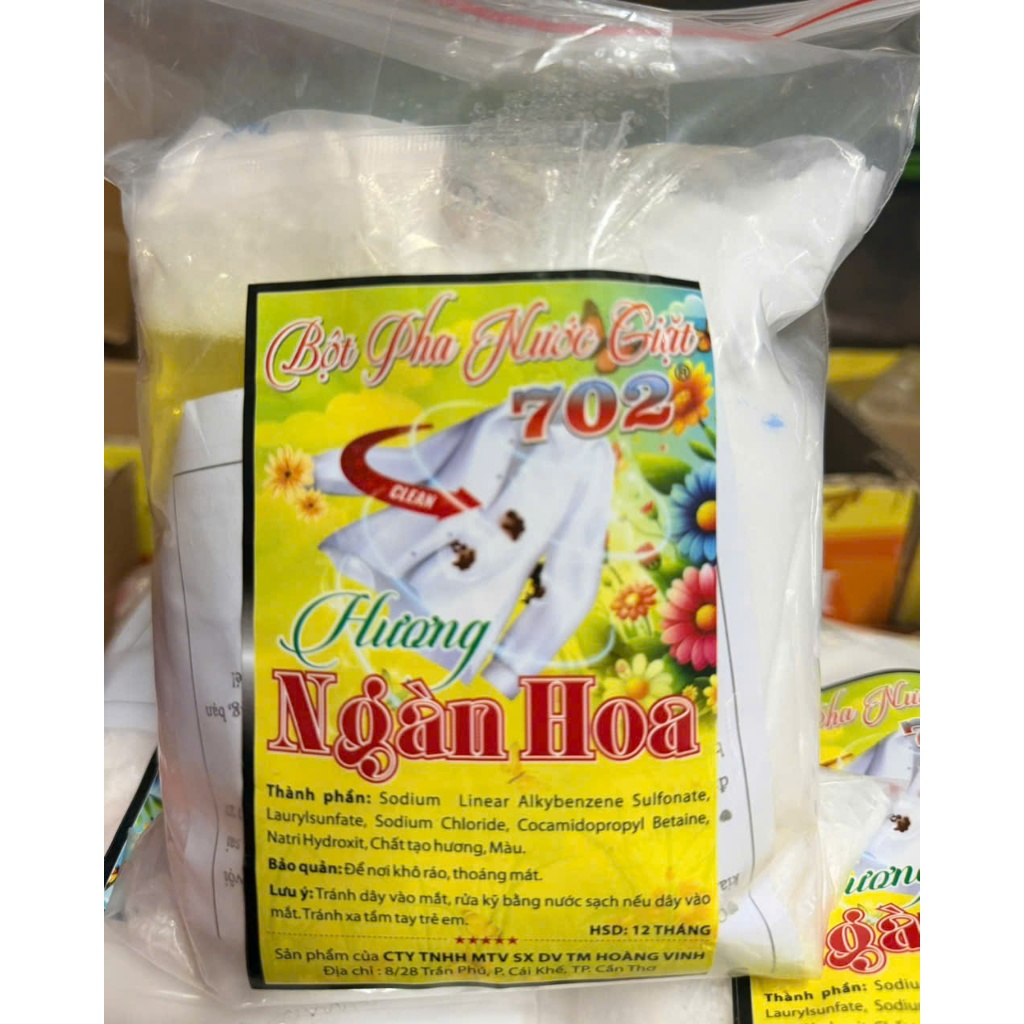 BỘT PHA NƯỚC GIẶT 10L HƯƠNG NGÀN HOA