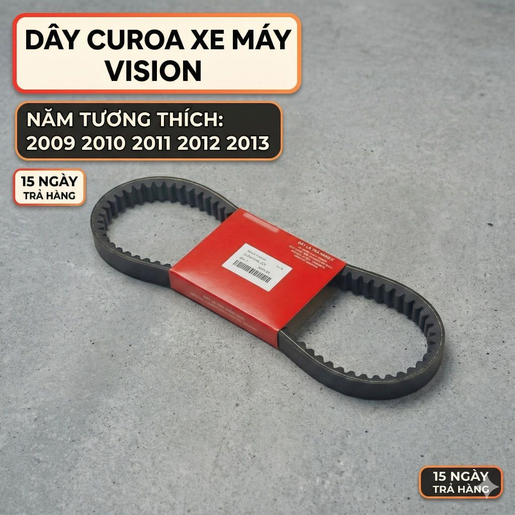 Dây Curoa Vision KZL 2009–2013 | Dây Đai Truyền Động Vision Bền – Êm – Chống Trượt