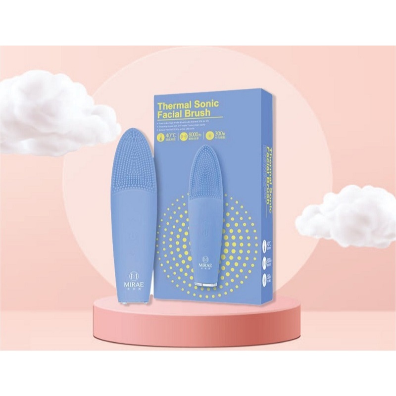 Máy Rửa Mặt MIRAE - Chính Hãng Bảo Hành 1 Năm - MIRAE THERMAL SONIC FACIAL BRUSH - NEW HOT 2021
