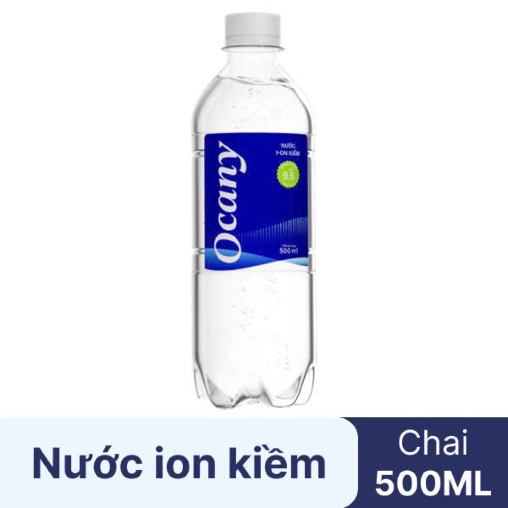 Combo 6 chai 500ml nước i-on kiềm OCANY