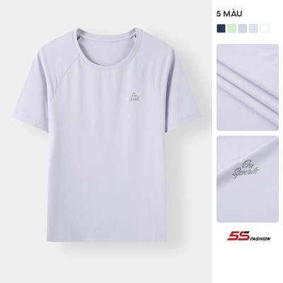 Áo Thun Nữ Ngắn Tay 5S FASHION Phong Cách Sporty Năng Động Tay Raglan W0ATS26012
