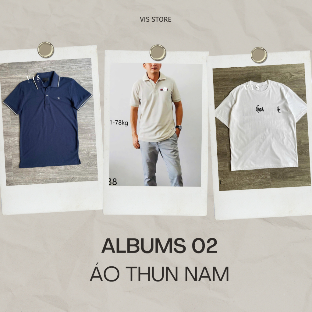 Vis Store -  [ XẢ KHO ] Albums sale áo thun nam
