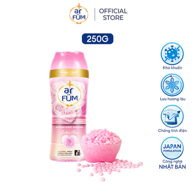 [GIFT] Hạt Xả Thơm Quần Áo Arfum Lưu Hương Tới 16 Tuần, Làm Mềm Vải Và Chống Tĩnh Điện (250gr/Chai)