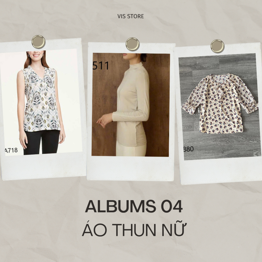 Vis Store - [ XẢ KHO ] Albums sale áo lẻ size