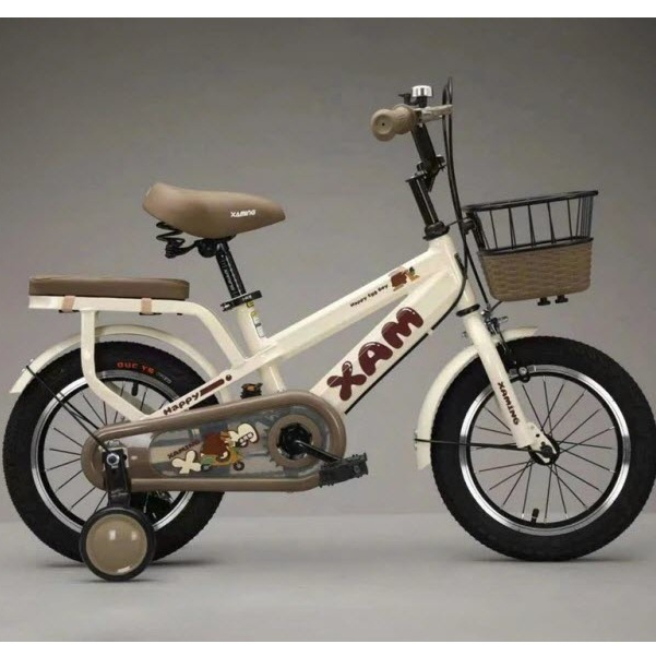 Xe đạp trẻ em Xaming Nam Có Đệm Khung Liền Gác Baga 2026 12inch 14inch 16inch 18inch ( Hàng Gửi Nguy