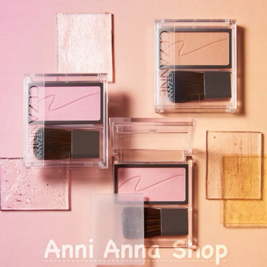 1 Hộp Phấn Má Hồng Cheek Blush Cezanne