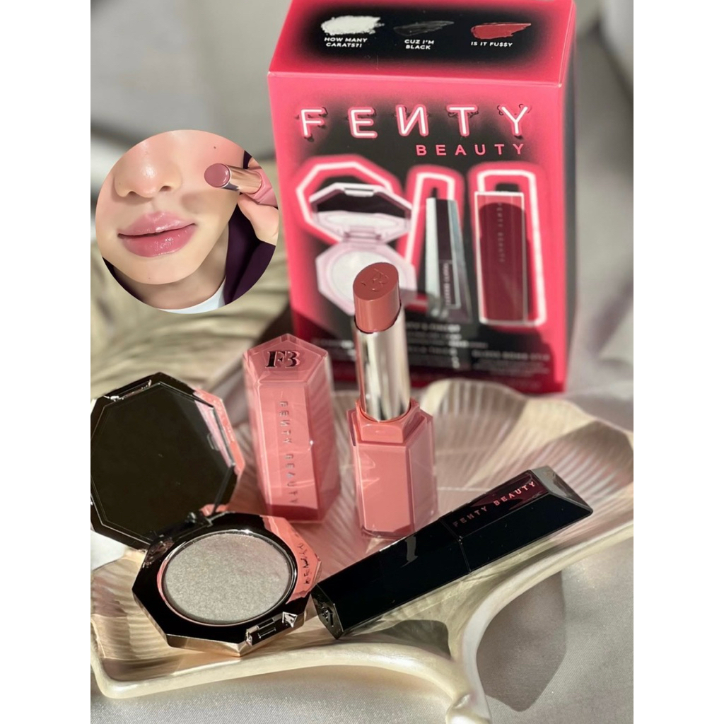 [BILL US] Set 3 món Fenty Beauty Fenty’s Finest 3-Piece Face, Eye, + Lip Kit