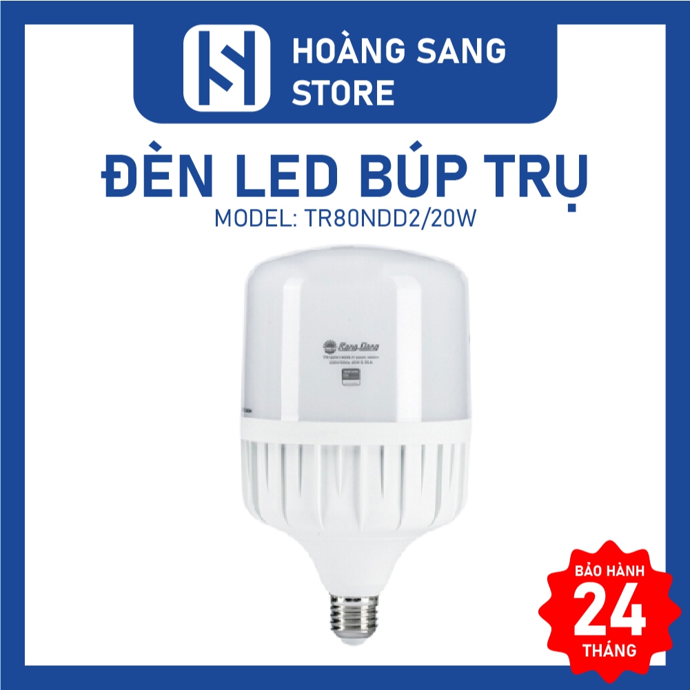 Đèn Led búp trụ Rạng Đông 40W - TR120N1/40W