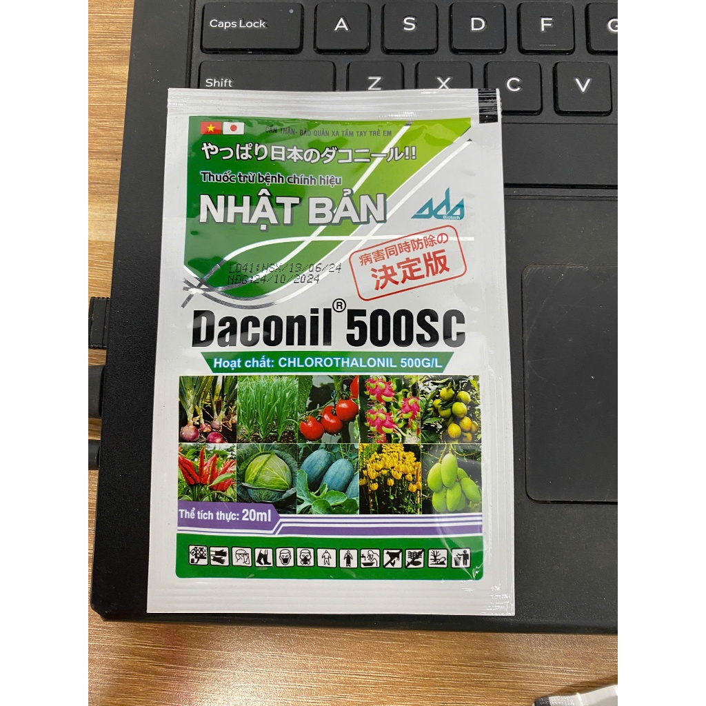 Chế Phẩm Daconil 500SC Nhật Bản - Giải Pháp Ngừa Nấm Bệnh Phổ Rộng (Gói 20ml)