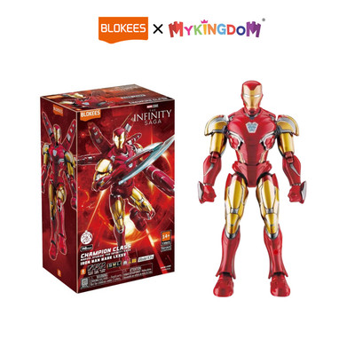 Đồ Chơi Mô Hình Marvel Champion Class Siêu Anh Hùng Iron Man MK85 BLOKEES 73923