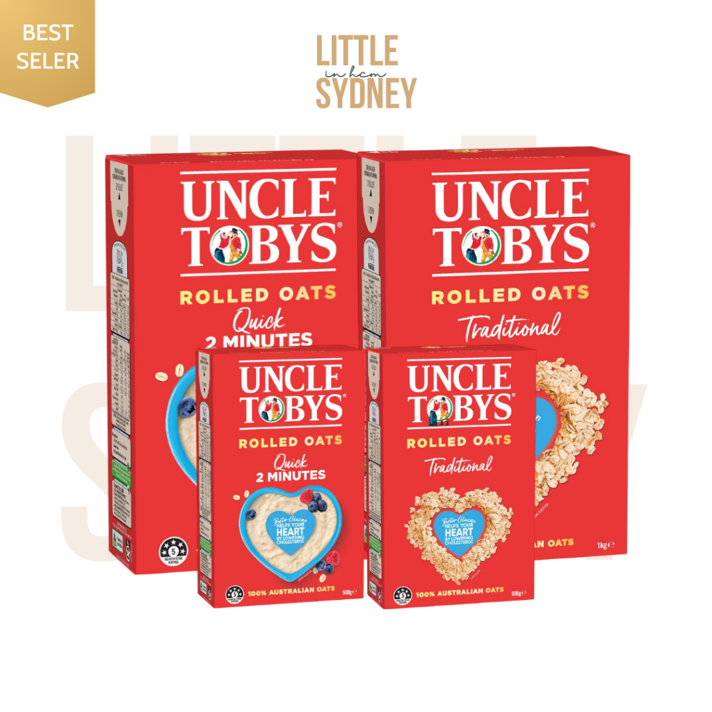 Yến Mạch UNCLE TOBYS ÚC Hộp 500G & 1KG