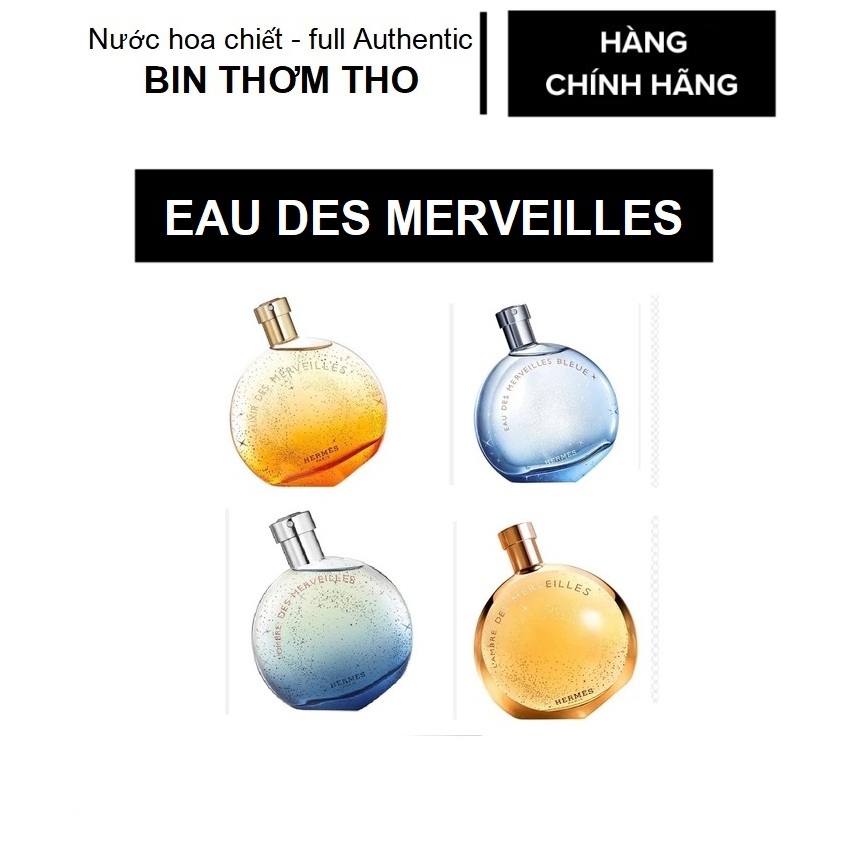 Nước Hoa Hemes Eau Des Merveilles - Chiết 2ml, 5ml, 10ml