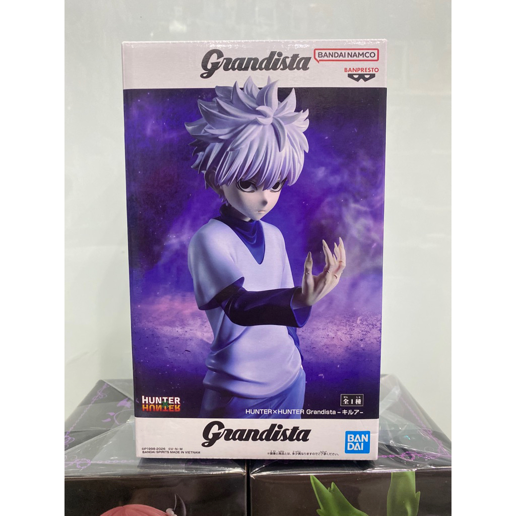 Mô hình HUNTER×HUNTER - Killua - GRANDISTA - BANDAI  trang trí Pc quà tặng Gon hisoka killua