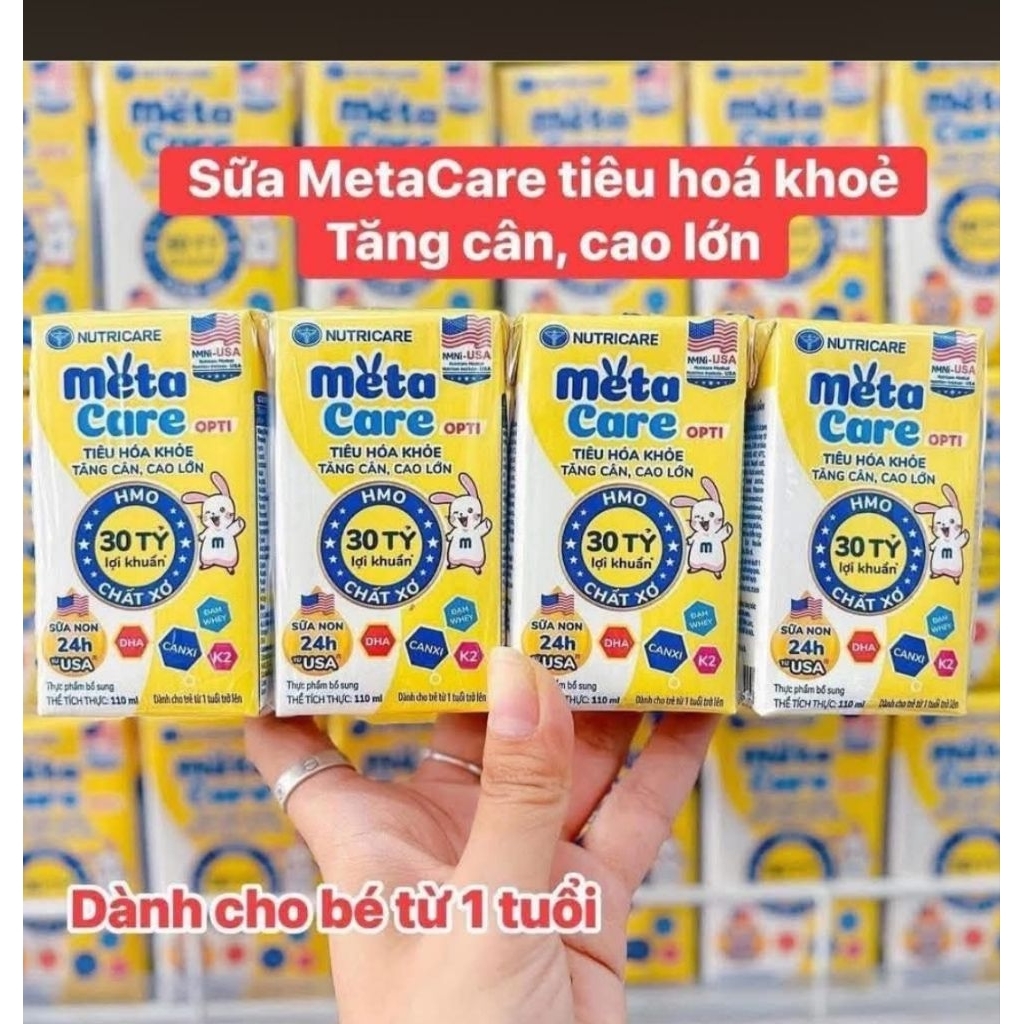 Sữa bột pha sẵn Metacare vàng 110ml