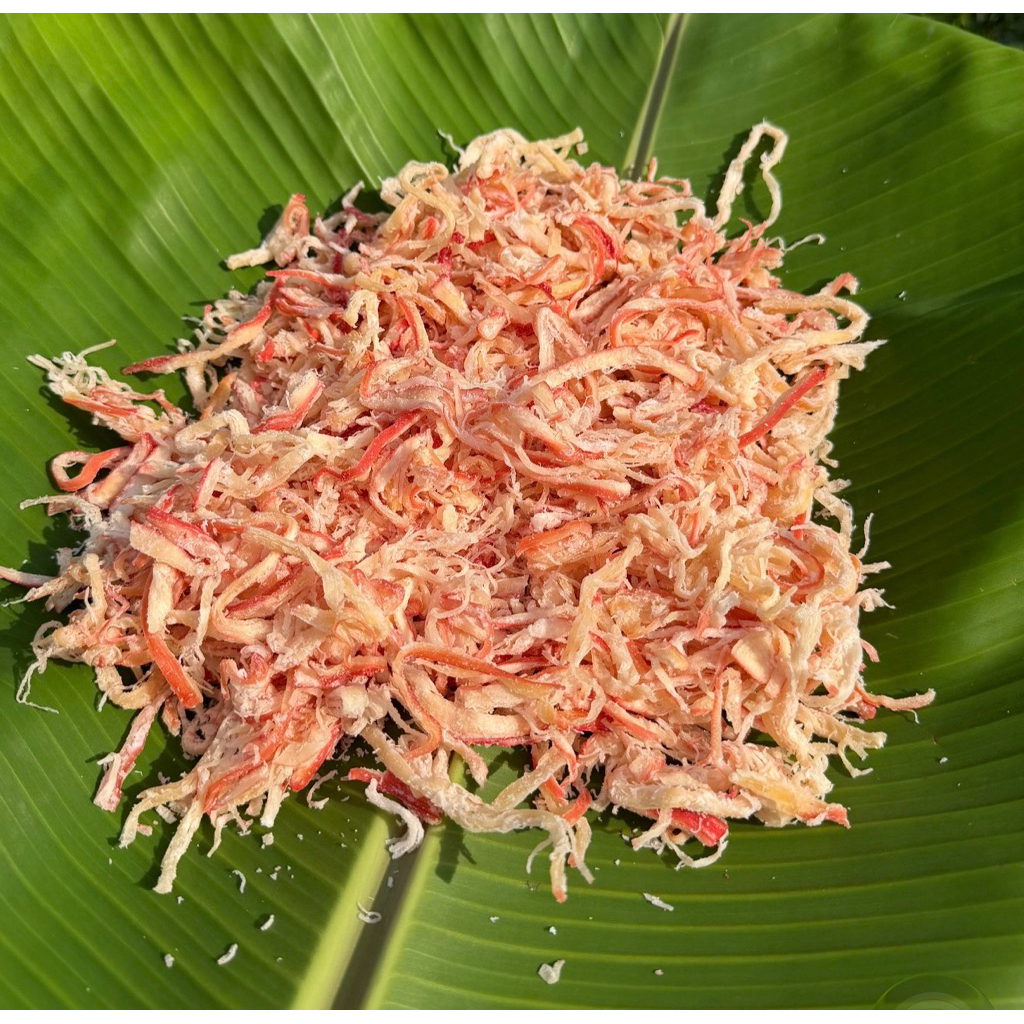 Mực xé sợi rim nước dừa
