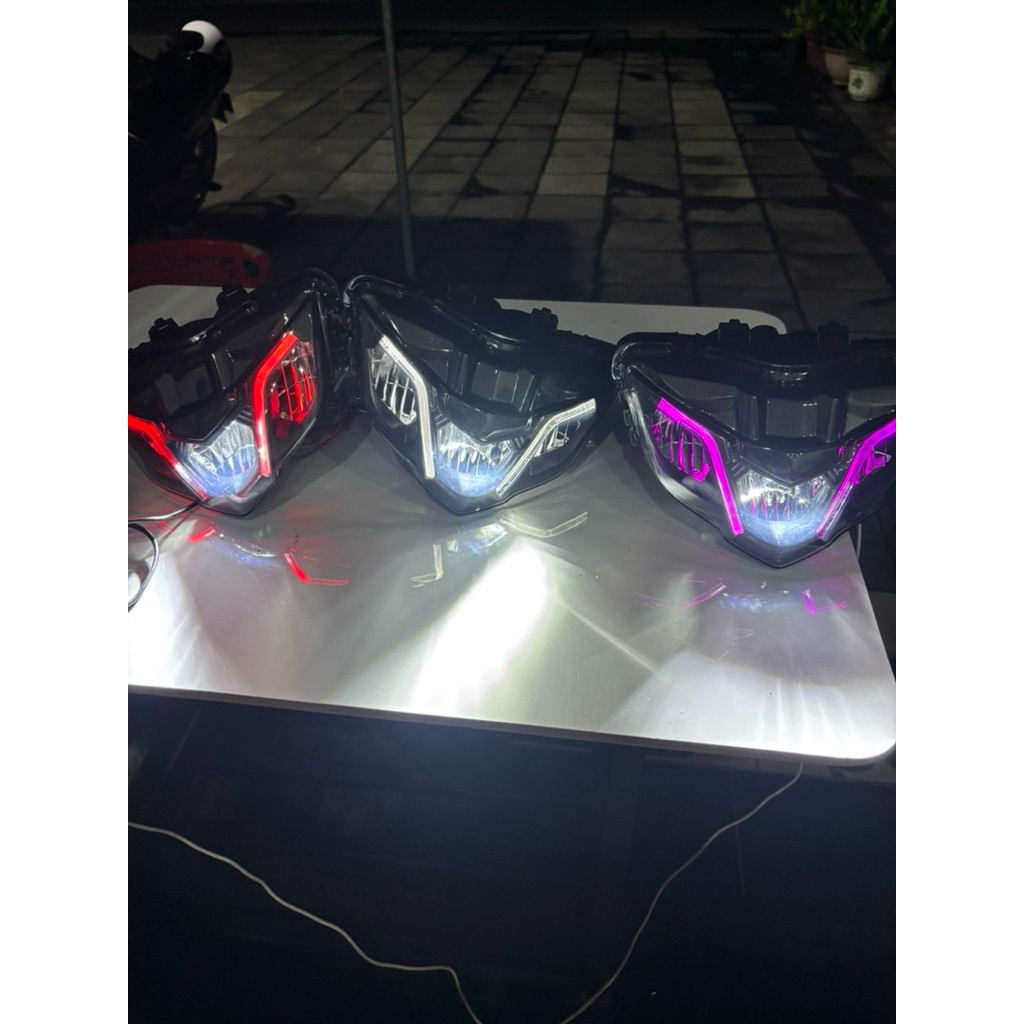 Pha Đèn Led Exciter 150 Light  chip sáng hơn zin( Led cốt giữa)