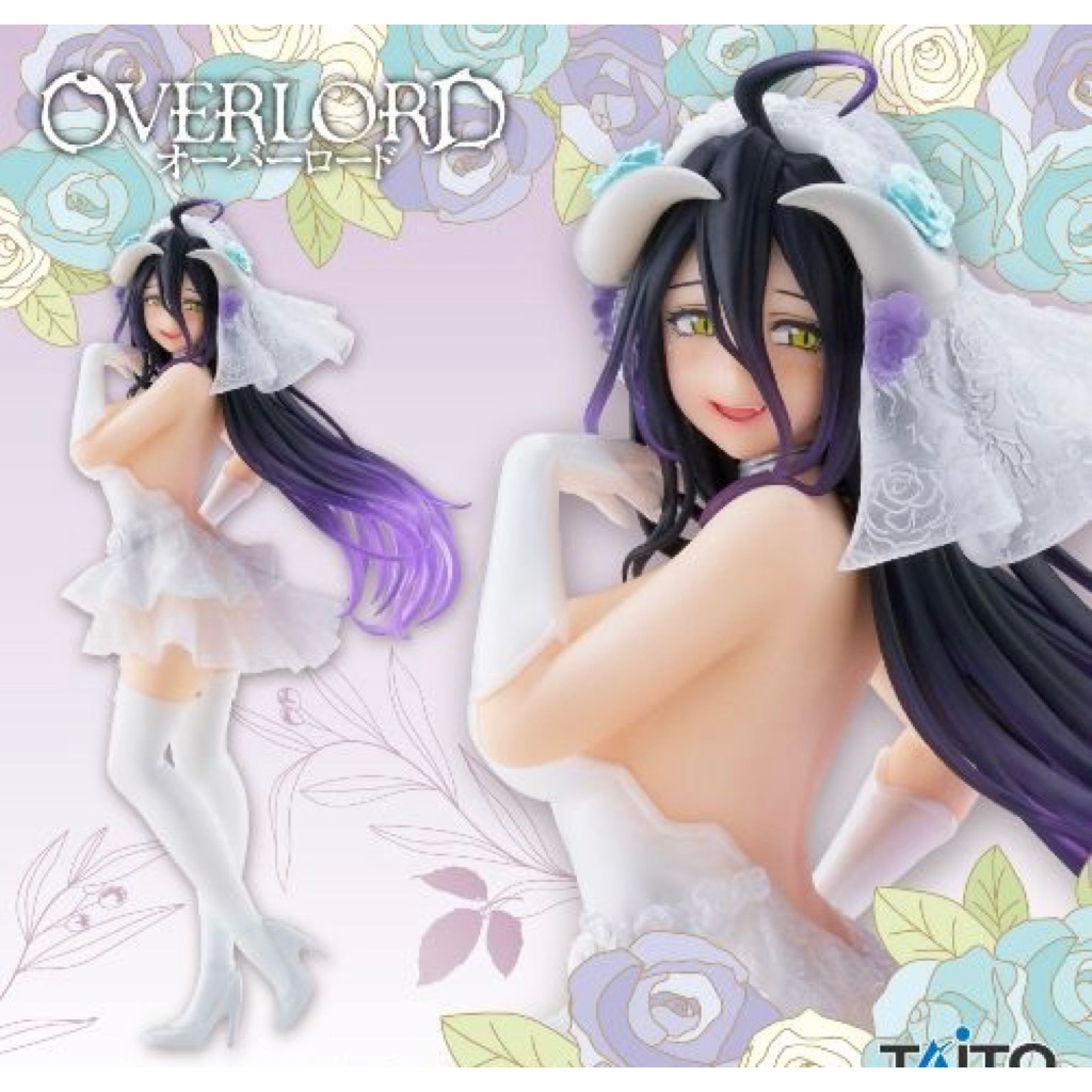 B91-Mô hình chính hãng Albedo (Wedding Ver.)‼️Coreful (Taito) [Overlord]
