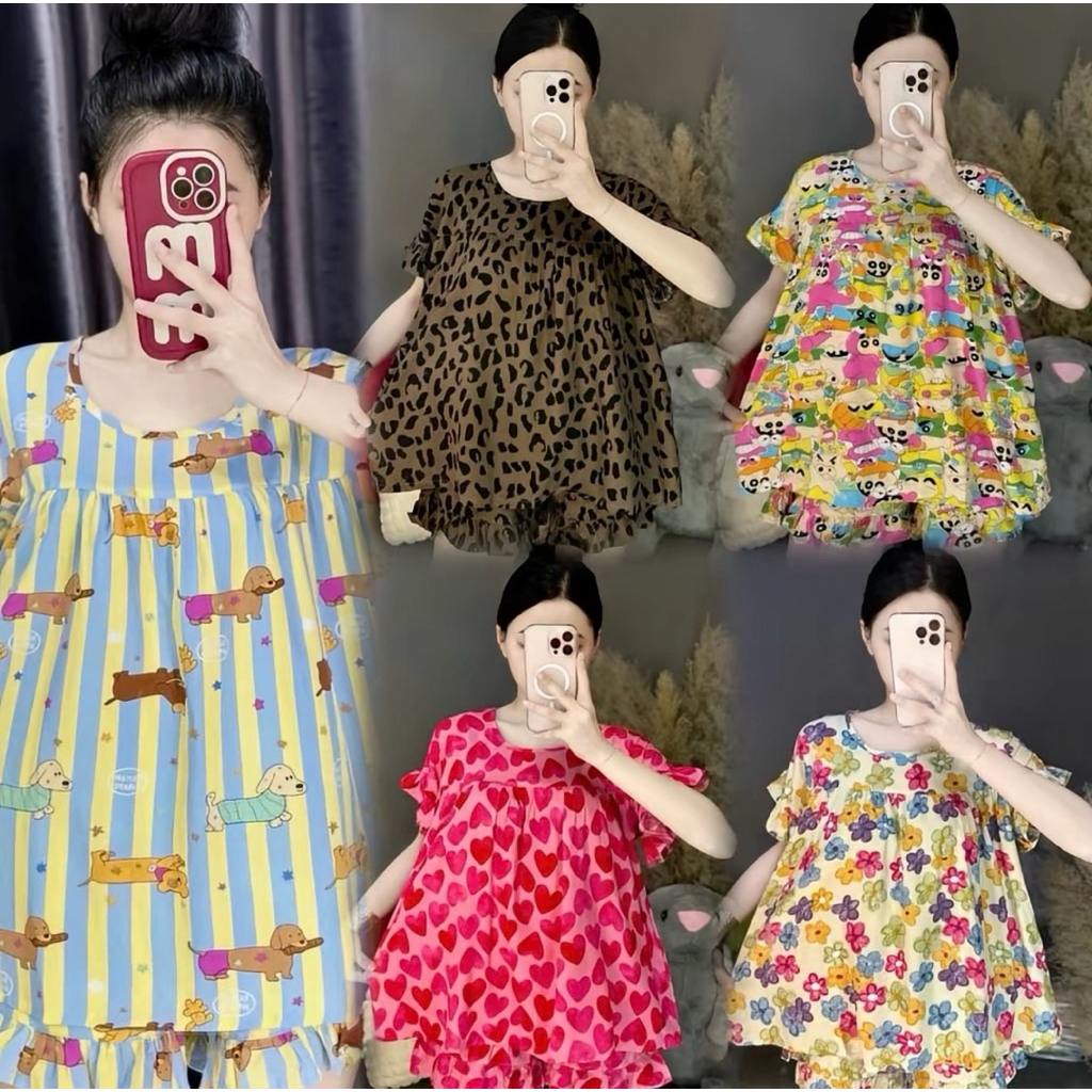 Đồ Bộ Đùi Babydoll Tole