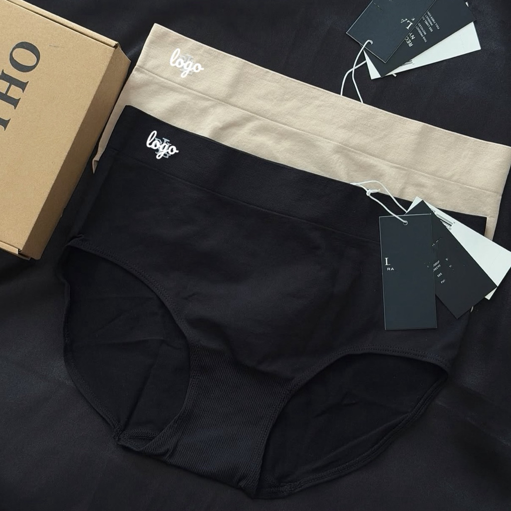 [BllUs] Quần Lót Brief Nữ Ra.Lau Màu Đen/Cream Combo/Lẻ