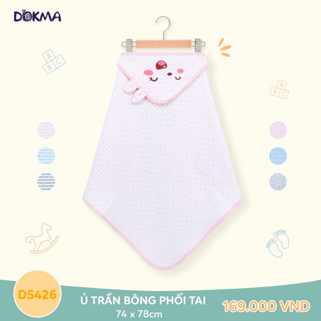 DOKMA Chăn Ủ Trần Bông Dokma Nhiều Mẫu