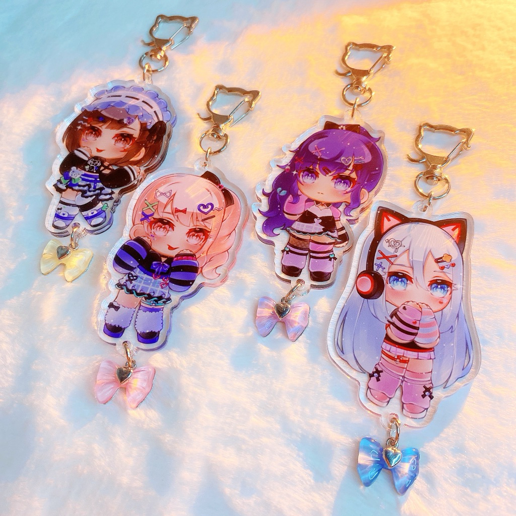 Móc khoá, Phonecharm - Niigo 25ji Dark Decora ( Project Sekai )r